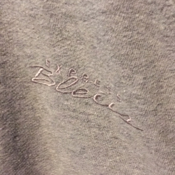 Express gray sweatshirt - Picture 2 of 3